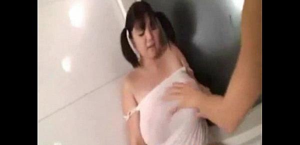  Asian fat collage girl gets fucked